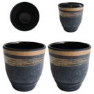 2 Copos Oriental 200ml Saquê Restauarante Japonês Melamina