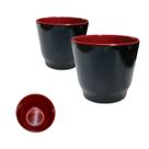 2 Copos Para Restaurante Japonês Em Melamina 200ml