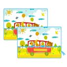 2 Cortinas Infantil Para Carro Proteção Solar E Organizador