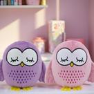 2 Corujinhas De Pelúcia 25cm Fofinha Decoração Festas