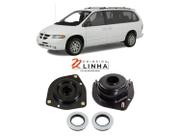 2 Coxim + Rolamento Dianteiro Grand Caravan 1998 1999 2000 2 Coxim + Rolamento Dianteiro Grand Caravan 1998 1999 2000