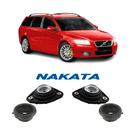 2 Coxim + Rolamento Dianteiro Nakata Volvo V50 2006 A 2009