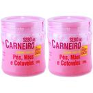 2 Creme Hidratante Pé Mãos Rachadura Sebo De Carneiro 200g 2 Creme Hidratante Pé Mãos Rachadura Sebo De Carneiro 200g