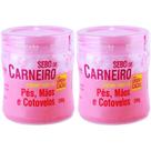 2 Creme Hidratante Pé Mãos Rachadura Sebo De Carneiro 200g 2 Creme Hidratante Pé Mãos Rachadura Sebo De Carneiro 200g