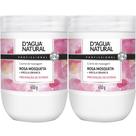2 Creme Massagem Gestante Rosa Mosqueta 650G D'agua natural