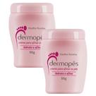 2 Creme para Afinar os Pés Ressecados e Rachados Dermopés 55 g 2 Creme para Afinar os Pés Ressecados e Rachados Dermopés 55 g