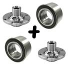 2 Cubo + 2 Rolamento Dianteiro Celta Prisma Agile Corsa