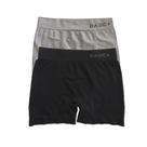 2 cuecas boxer - preto e mescla - p - poliester