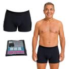2 Cuecas Boxer Roupas Íntima Adulto Algodão Segura Urina CHU - GG