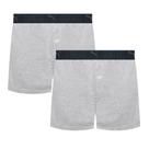 2 Cuecas Samba Canção Com Cós Elástico e Abertura Masculina Adulto