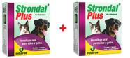 2 Cx Strondal Plus 4 Comprimidos Vermifugo Cães E Gatos