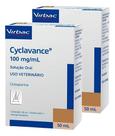 2 Cyclavance 50 Ml 100 Mg/ml Dermatite Cães Cão Virbac