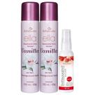 2 Desodorante Íntimo Ella Vanilla + 1 Desodorante Íntimo Intimament Mulher