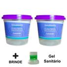 2 Desumidificador Ambiente Secar Antimofo Perfumado Gaveta Roupa Evita Mofo Lavanda 130g + Envio Já