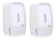 2 Dispenser Sabonete Líquido Premisse Compacta Invoq Branca