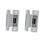 2 Dobradiça C/ Mola Geladeira Balcão Refrigerado Cinza 70mm