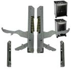 2 Dobradiças da Porta + 2 Guias da Dobradiça - Fogão Fischer Gran Cheff Original