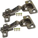 2 Dobradiças Para Armario Curva De 26mm