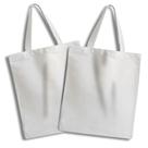 2 Ecobags Lisas Algodão Cru Bolsa Sacola Ecológica Grande