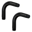 2 Eletrodutos Tigre Curva 90g Pt Pvc 1 1/2 Antichama