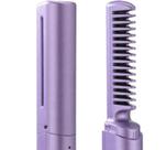 2 em 1 Escova De Alisamento Capilar Alisador De Cabelo Aquecido Recarregável Mini Pente Portátil 2 em 1 Escova De Alisamento Capilar Alisador De Cabelo Aquecido Recarregável Mini Pente Portátil