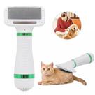 2 Em 1 Secador De Pêlos Para Cães Casa Pente De Pêlo Gato Penteador De Pelos De Cachorro Escova De Temperatura Ajustável 2 Em 1 Secador De Pêlos Para Cães Casa Pente De Pêlo Gato Penteador De Pelos De Cachorro Escova De Temperatura Ajustável