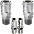 2 engate rapido macho rosca 1/4 e pino 1/4 para ar comprimido