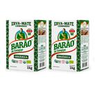 2 Erva Mate Chimarrão BARÃO ORGÂNICA Vácuo Sem Glúten 1kg 2 Erva Mate Chimarrão BARÃO ORGÂNICA Vácuo Sem Glúten 1kg
