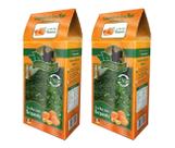 2 Erva Mate Chimarrão BRASÃO VERDE BERGAMOTA Vácuo 500gr