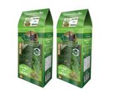 2 Erva Mate Chimarrão BRASÃO VERDE CIDREIRA Vácuo 500gr