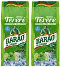 2 Erva Mate Tereré BARÃO LIMÃO FRESH Menta Sem Glúten 500g 2 Erva Mate Tereré BARÃO LIMÃO FRESH Menta Sem Glúten 500g