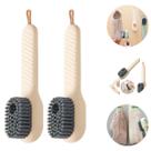 2 Escova Limpeza Com Dispensador de Sabão Tenis Sapato Boné 2 Escova Limpeza Com Dispensador de Sabão Tenis Sapato Boné