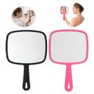 2 Espelhos de Mão Retangular Para Salão Cabelo Maquiagem 2 Espelhos de Mão Retangular Para Salão Cabelo Maquiagem