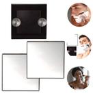 2 Espelhos Quadrado Com Ventosa 14cm Barba Chuveiro Box
