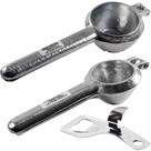 2 Espremedores Manual Laranja Limao + Abridor Garrafas Latas