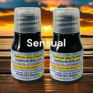2 essências óleo essencial aromaterapia Calmante Sensual 2 essências óleo essencial aromaterapia Calmante Sensual