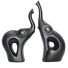2 Estatueta Casal Elefante Indiano Casa Decoração Enfeite