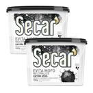 2 Evita Mofo Secar 180g Antimofo para Closet Guarda Roupas Armários Gavetas Balcão Sapateiras Proteção Eficaz Mofo Bolor Fungos Bactérias