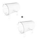 2 Expositor Para Tiara 20cm. Acrílico Cristal