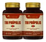 2 Extrato De Própolis Verde Marrom Vermelho 60 Caps 500mg