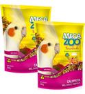 2 Farinhada P/ Calopsitas Mel, Ovos E Propolis 300g -megazoo