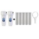 2 Filtro De Agua Bbi F230poe Para Caixa D'água Entrada Cavalete Poe + 5 Refis + Chave