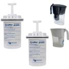 2 Filtro Refil vela Para Jarra Pratic Ulfer