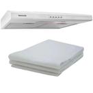 2 Filtros Para Coifa Exaustor Depurador Colormaq Suggar Branco