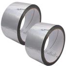 2 Fitas Aluminizada Instalação Ar Condicionado Manta Telha