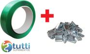 2 Fitas Arquear 16 Mm Pet + 1 Cx De Selo Metal 16mm Pet