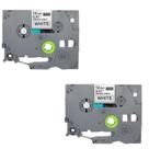 2 Fitas para Fios Tze-FX 231 Compatível P/ Rotulador Brother