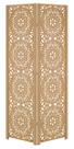 2 Folha Biombo Mandala Divisor Separador Madeira Mdf Painel Divisória Separador de Ambiente 2 Folha Biombo Mandala Divisor Separador Madeira Mdf Painel Divisória Separador de Ambiente