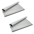 2 Folhas Teflon Macarons 34x34 Silver Premium