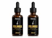 2 Folimax 30ml Fim Da Queda E Crescimento Rápido Imediato